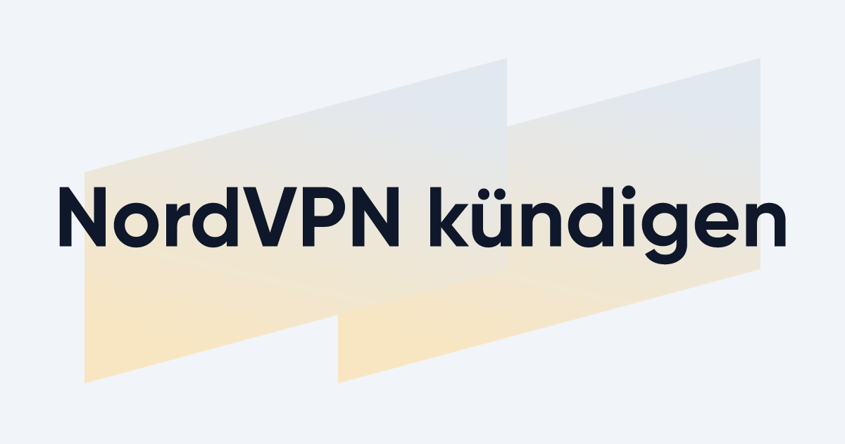 NordVPN kündigen So beenden Sie Ihren VPNVertrag EXPERTE.de