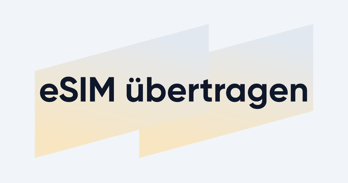 Esim Auf Neues Handy übertragen O2 eSIM auf neues Handy übertragen: So geht's | EXPERTE.de