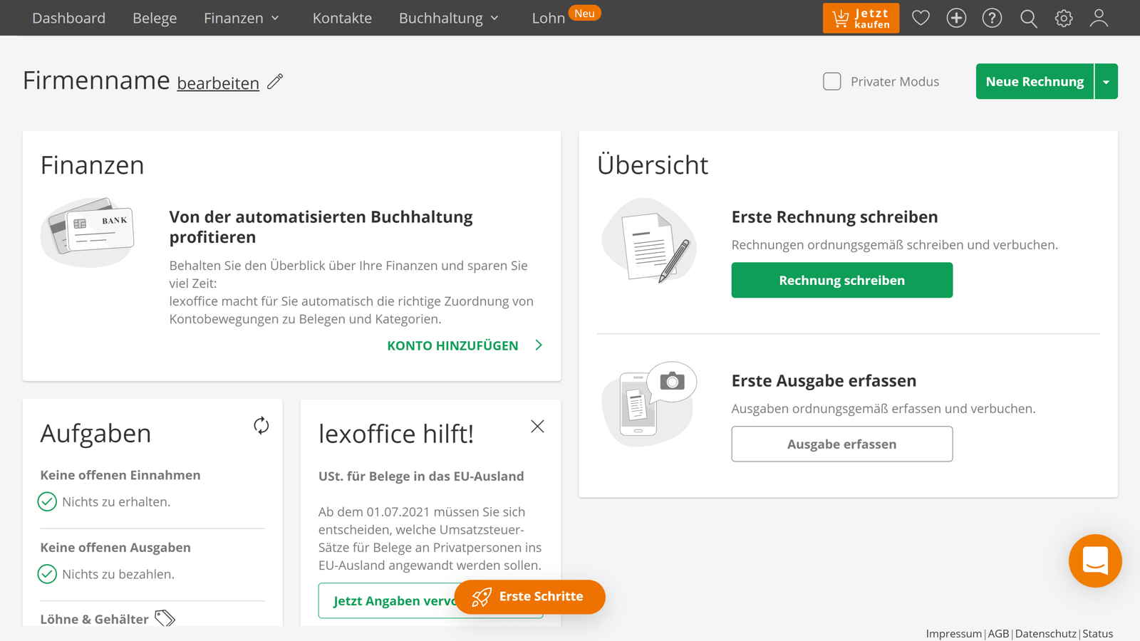Lexoffice lexoffice Test: Ist das wirklich Deutschlands Nr. 1 ...