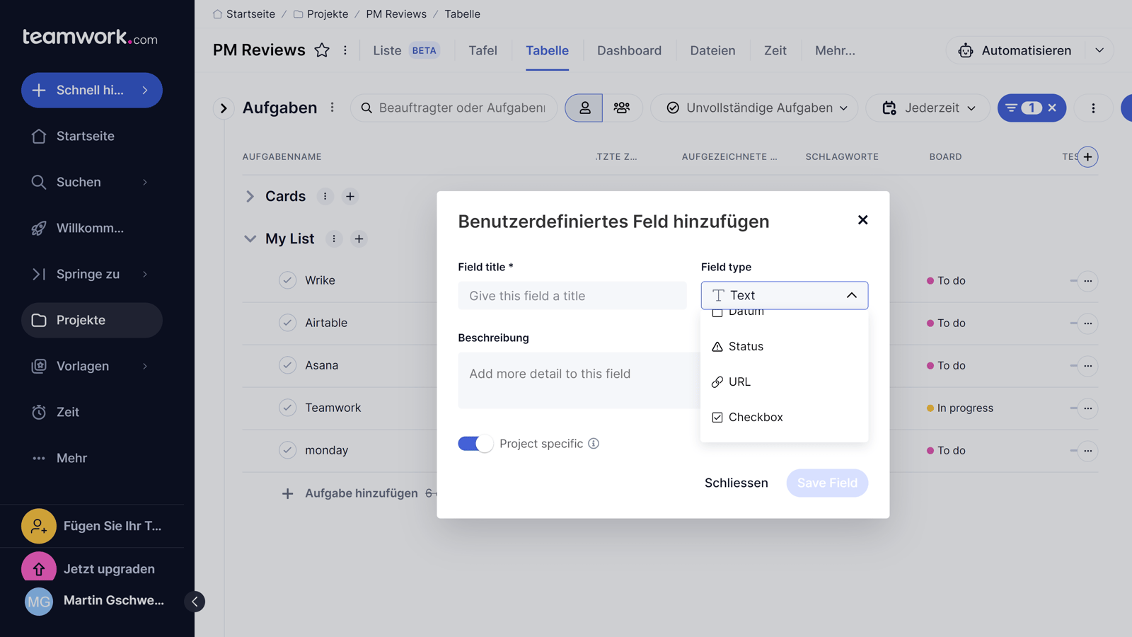Teamwork Test: Das beste Projektmanagement-Tool für Kundenarbeit ...